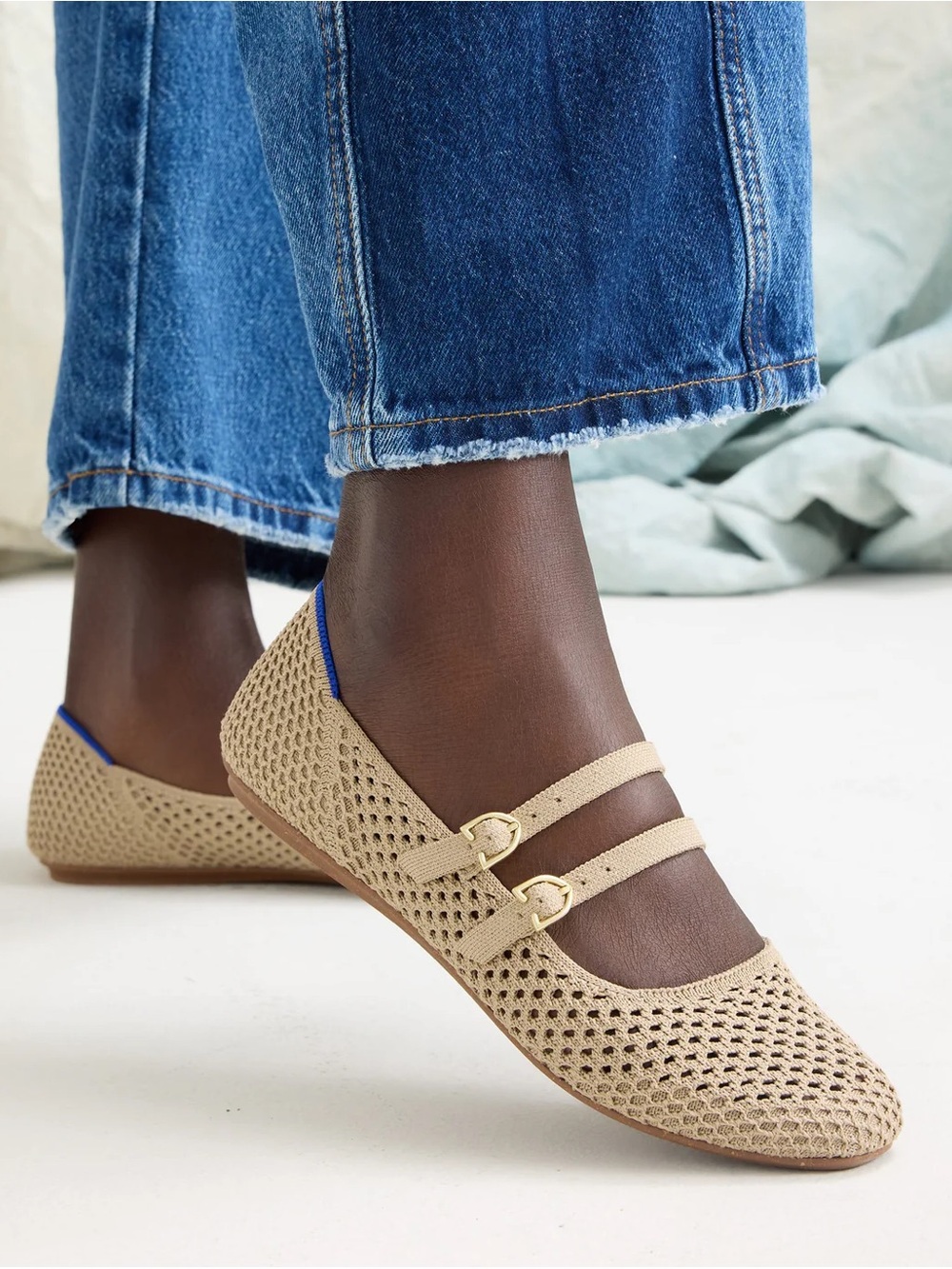 Rothy's Double Buckle Mary Janes